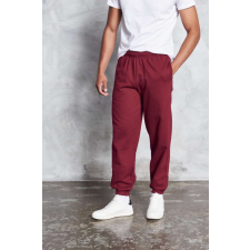Just Hoods AWJH072 COLLEGE CUFFED JOGPANTS XS munkaruha
