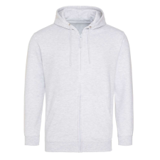 Just Hoods cipzáros kapucnis férfi pulóver AWJH050, Ash-L férfi pulóver, kardigán