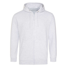 Just Hoods cipzáros kapucnis férfi pulóver AWJH050, Ash-XL