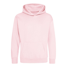 Just Hoods Gyerek kapucnis pulóver AWJH001J, Baby Pink-1/2 gyerek pulóver, kardigán