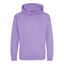 Just Hoods Gyerek kapucnis pulóver AWJH001J, Digital Lavender-7/8 gyerek pulóver, kardigán
