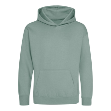 Just Hoods Gyerek kapucnis pulóver AWJH001J, Dusty Green-1/2