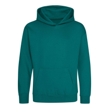 Just Hoods Gyerek kapucnis pulóver AWJH001J, Jade-3/4 gyerek pulóver, kardigán