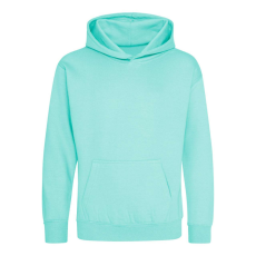 Just Hoods Gyerek kapucnis pulóver AWJH001J, Peppermint-9/11