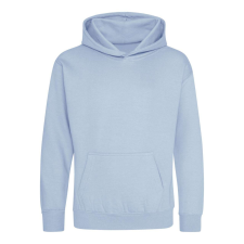 Just Hoods Gyerek kapucnis pulóver AWJH001J, Sky Blue-9/11 gyerek pulóver, kardigán