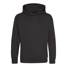 Just Hoods Gyerek kapucnis pulóver AWJH001J, Storm Grey-7/8