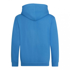 Just Hoods Gyerek kapucnis pulóver Just Hoods AWJH050J Kids Zoodie -12/13, Hawaiian Blue