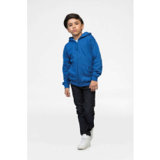 Just Hoods Gyerek kapucnis pulóver Just Hoods AWJH050J Kids Zoodie -7/8, Kelly Green