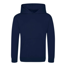 Just Hoods Gyerek poliészter sport kapucnis pulóver AWJH006J, Oxford Navy-XL gyerek pulóver, kardigán