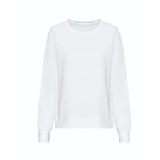 Just Hoods Hagyományos szabású Női kereknyakú pulóver AWJH030F, Arctic White-2XL női pulóver, kardigán