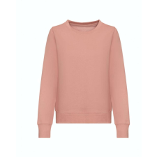 Just Hoods Hagyományos szabású Női kereknyakú pulóver AWJH030F, Dusty Pink-S női pulóver, kardigán