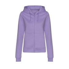 Just Hoods kapucnis Női pulóver, elején végig cipzárral AWJH050F, Digital Lavender-XS női pulóver, kardigán
