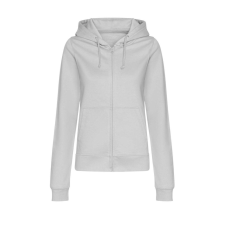 Just Hoods kapucnis Női pulóver, elején végig cipzárral AWJH050F, Heather Grey-XS női pulóver, kardigán
