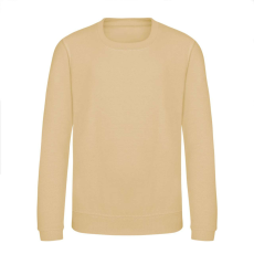 Just Hoods Környakas gyerek pulóver bolyhozott belsővel AWJH030J, Desert Sand-9/11