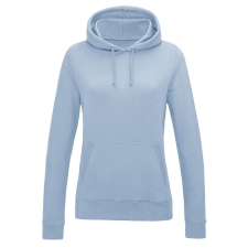 Just Hoods Női kapucnis pulóver bolyhozott belsővel AWJH001F, Sky Blue-M női pulóver, kardigán