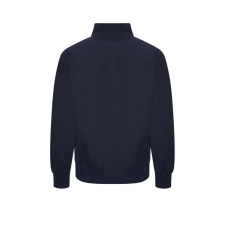 Just Hoods Uniszex cipzáros pulóver oldalsó zsebekkel AWJH147, New French Navy-XL férfi pulóver, kardigán