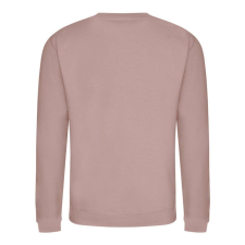 Just Hoods Uniszex hagyományos szabású kereknyakú pulóver AWJH030, Dusty Pink-XS férfi pulóver, kardigán