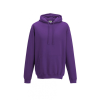 Just Hoods Uniszex kapucnis pulóver Just Hoods AWJH001 College Hoodie -4XL, Purple