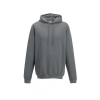 Just Hoods Uniszex kapucnis pulóver Just Hoods AWJH001 College Hoodie -M, Charcoal