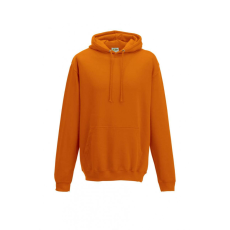 Just Hoods Uniszex kapucnis pulóver Just Hoods AWJH001 College Hoodie -XL, Pumpkin Pie