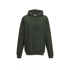 Just Hoods Uniszex kapucnis pulóver Just Hoods AWJH001 College Hoodie -XS, Olive Green