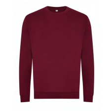 Just Hoods Uniszex kapucnis pulóver Just Hoods AWJH230 Organic Sweat -2XL, Burgundy női pulóver, kardigán