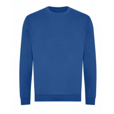 Just Hoods Uniszex kapucnis pulóver Just Hoods AWJH230 Organic Sweat -M, Royal Blue