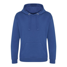 Just Hoods Uniszex kenguruzsebes kapucnis vastag pulóver AWJH101, Royal Blue-XS