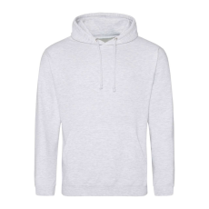 Just Hoods Uniszex laza szabású kapucnis pulóver AWJH001, Ash-XL