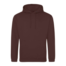 Just Hoods Uniszex laza szabású kapucnis pulóver AWJH001, Chocolate Fudge Brownie-XL férfi pulóver, kardigán