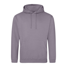 Just Hoods Uniszex laza szabású kapucnis pulóver AWJH001, Dusty Lilac-XS férfi pulóver, kardigán
