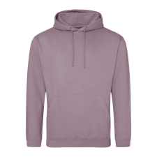 Just Hoods Uniszex laza szabású kapucnis pulóver AWJH001, Dusty Purple-3XL férfi pulóver, kardigán