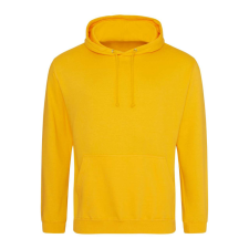 Just Hoods Uniszex laza szabású kapucnis pulóver AWJH001, Gold-XS férfi pulóver, kardigán