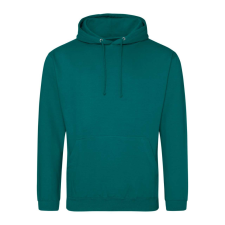 Just Hoods Uniszex laza szabású kapucnis pulóver AWJH001, Jade-M férfi pulóver, kardigán