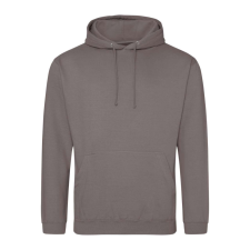 Just Hoods Uniszex laza szabású kapucnis pulóver AWJH001, Mocha Brown-3XL férfi pulóver, kardigán