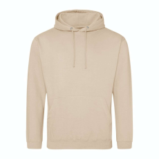 Just Hoods Uniszex laza szabású kapucnis pulóver AWJH001, Nude-S