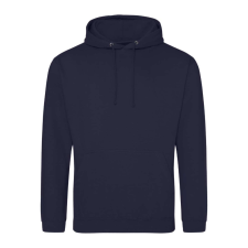 Just Hoods Uniszex laza szabású kapucnis pulóver AWJH001, Oxford Navy-XS férfi pulóver, kardigán