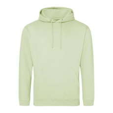 Just Hoods Uniszex laza szabású kapucnis pulóver AWJH001, Pistachio Green-2XL