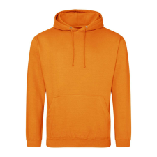 Just Hoods Uniszex laza szabású kapucnis pulóver AWJH001, Pumpkin Pie-M férfi pulóver, kardigán