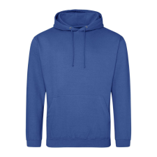 Just Hoods Uniszex laza szabású kapucnis pulóver AWJH001, Royal Blue-5XL férfi pulóver, kardigán