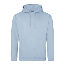 Just Hoods Uniszex laza szabású kapucnis pulóver AWJH001, Sky Blue-XL