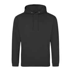 Just Hoods Uniszex laza szabású kapucnis pulóver AWJH001, Storm Grey-XL