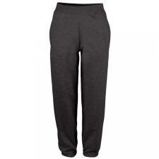 Just Hoods Uniszex nadrág Just Hoods AWJH072 College Cuffed Jogpants -XL, Charcoal női nadrág