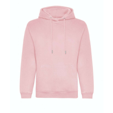 Just Hoods Uniszex organikus kapucnis pulóver AWJH201, Baby Pink-2XL férfi pulóver, kardigán