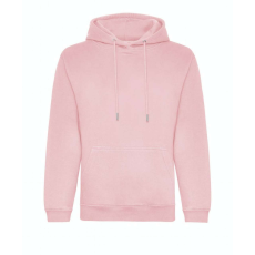 Just Hoods Uniszex organikus kapucnis pulóver AWJH201, Baby Pink-M