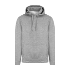 Just Hoods Uniszex poliészter sport kapucnis pulóver AWJH006, Grey Melange-2XL férfi pulóver, kardigán