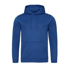 Just Hoods Uniszex poliészter sport kapucnis pulóver AWJH006, Royal Blue-L férfi pulóver, kardigán