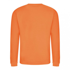 Just Hoods Uniszex pulóver Just Hoods AWJH030 Awdis Sweat -XL, Orange Crush