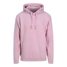 Just Hoods Uniszex Surf kapucnis pulóver AWJH017, Surf Pink-XL férfi pulóver, kardigán