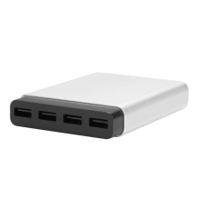 Just Mobile AluCharge Hálózati 4x USB töltő 31W (PA188EU) mobiltelefon kellék